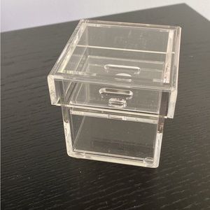 Acrylic Wedding Ring Box